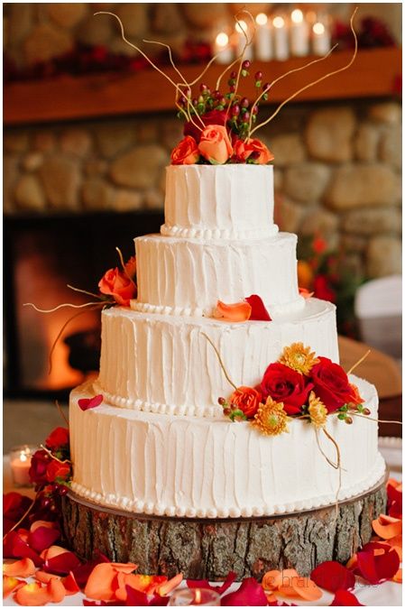 Stunning Fall Wedding Cakes Random Acts Of Baking