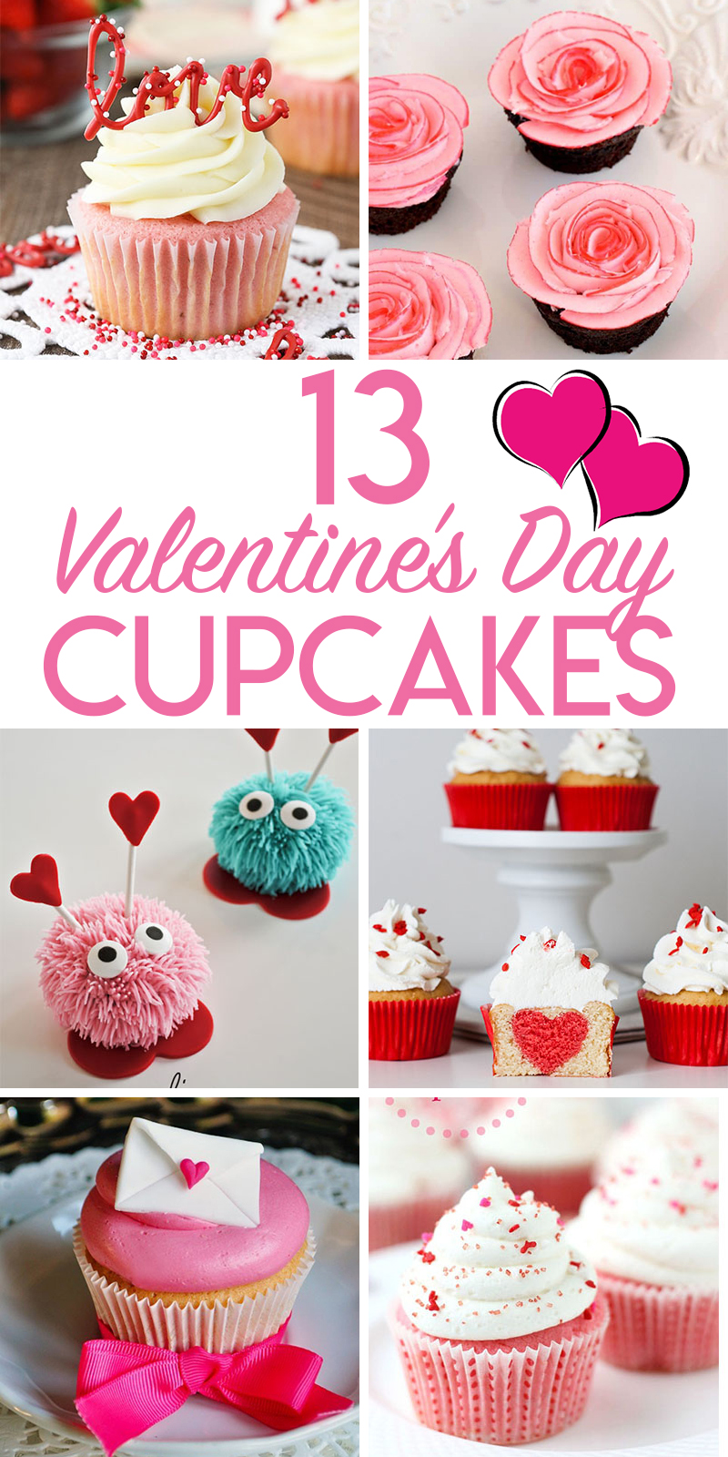 13 Lovely Valentine’s Day Cupcakes | Random Acts of Baking